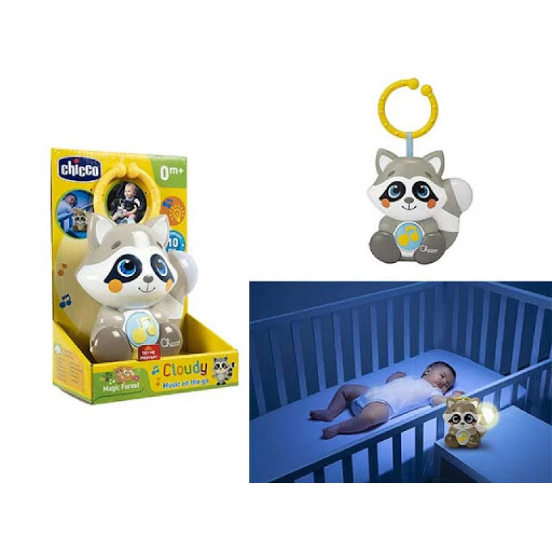 Chicco Cloudy raccoon Music On The Go