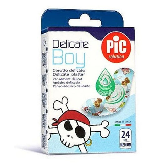 PIC SOLUTION Delicate Boy Medium (19 x 72mm) Children's Cheese for Boys, 24pcs