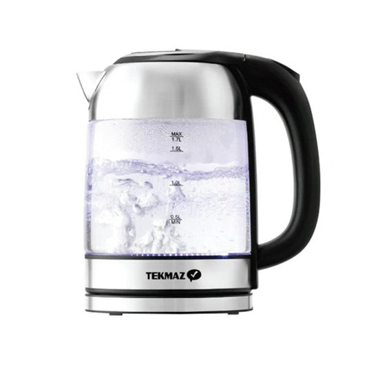 Tekmaz Water Kettle, 1.7Lit, 2200Watts, Stainless Stell (NAS-KGS20)
