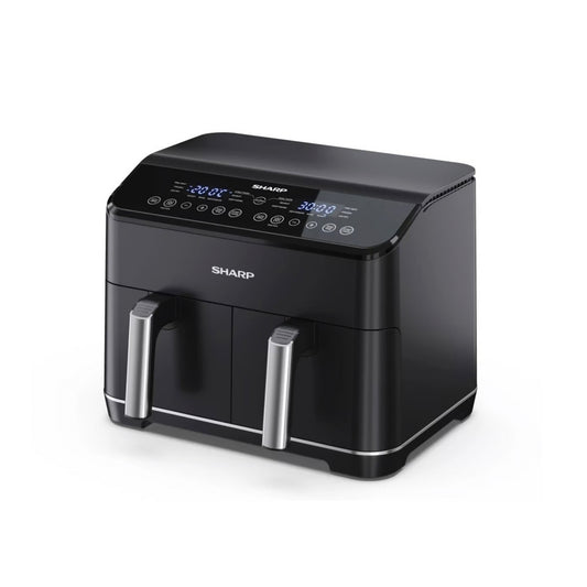 Sharp Air Fryer 8 Liters 2 Drawers (KF-DF80RT-K3)