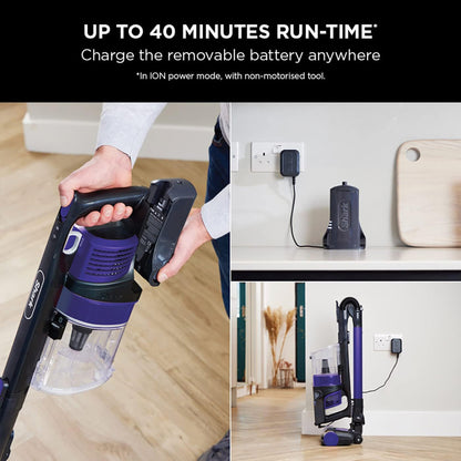 Shark Cordless Stick Vacuum Cleaner with Anti Hair Wrap (IZ202UKT)