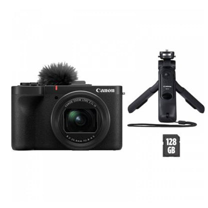 Canon PowerShot V1 Premium Vlogger Kit 1/4" Compact camera 22.3 MP CMOS 5760 x 3840 pixels Black (6390C004AA)