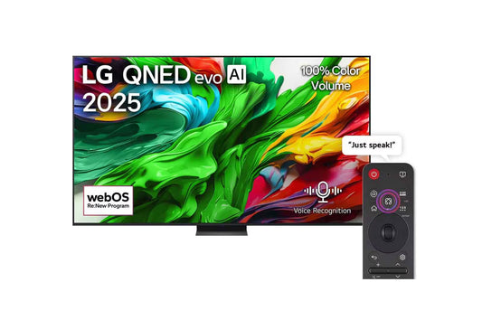100 inch LG QNED evo AI QNED86 MiniLED 4K 120Hz Smart TV AI Magic remote webOS25 2025