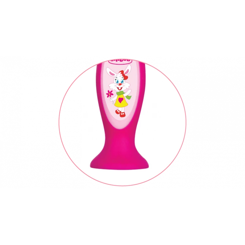 Chicco Milk teeth toothbrush 3-6 years - Pink