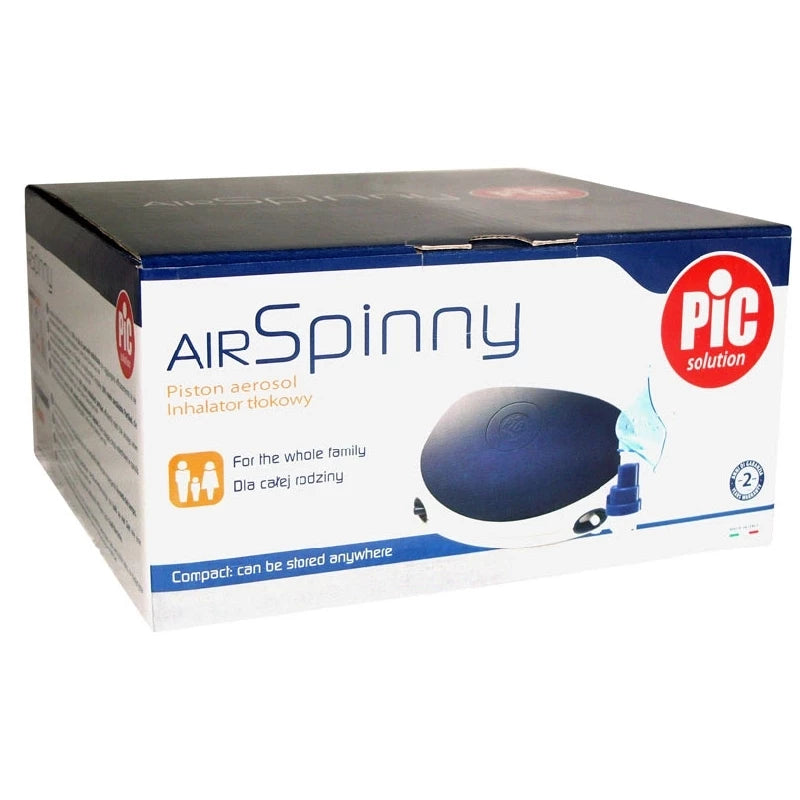PIC SOLUTION Air Spinny nebulizer inhaler - perfect for the whole family