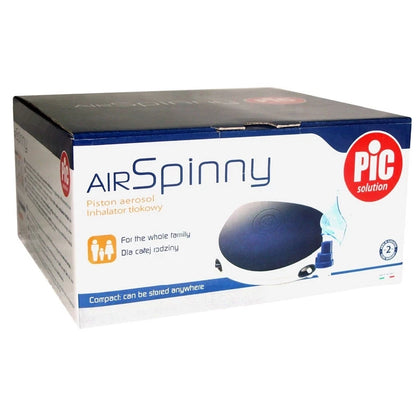 PIC SOLUTION Air Spinny nebulizer inhaler - perfect for the whole family