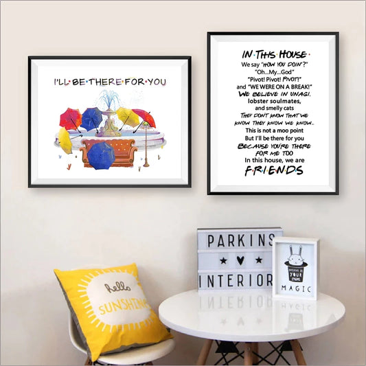 Italbaby Wall Poster Funny Friends (8022788096053)