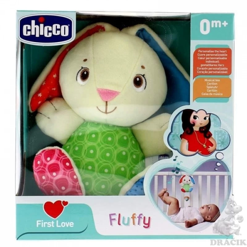 Amman Rabbit Chicco First Love Music Box Fluffy the Rabbit - Ammancart