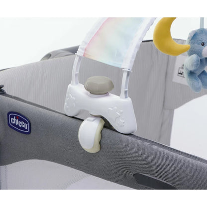 Chicco First Dreams 2-in-1 Rainbow Sky Bed Arch Mobile, Rosa