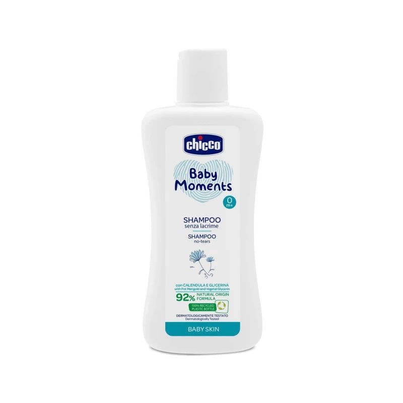 Chicco Baby Moment No Tears Shampoo, 200 Ml