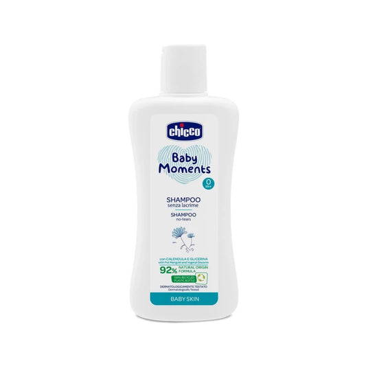Chicco Baby Moment No Tears Shampoo, 200 Ml