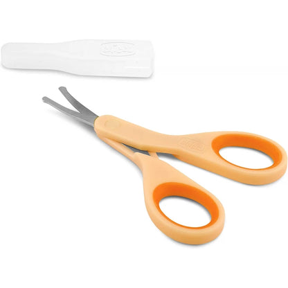 Chicco New Baby Nail Scissors, Orange