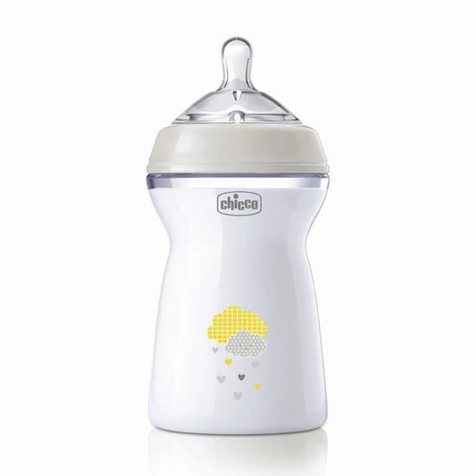 Chicco Natural Feeling Bottle, White Color, 330 Ml