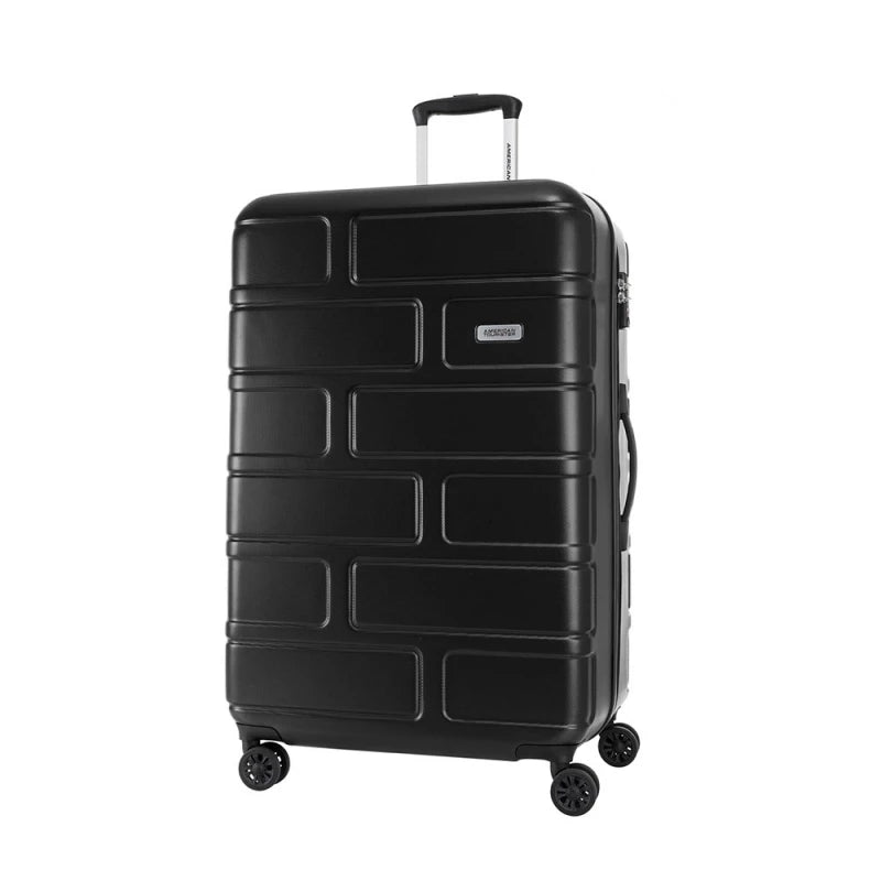 American Tourister Suitcase Black, 72cm – Stylish & Strong