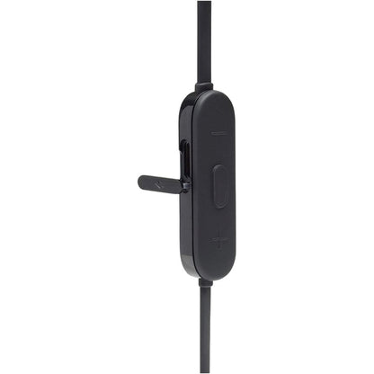 JBL Tune 125BT Wireless In-Ear Headphones, Pure Bass Sound, Lossless 5.0 Bluetooth, 16H Battery, Magnetic Cable, Multi-Point Connection, Voice Assistant, 3-Button Remote with Mic - Black