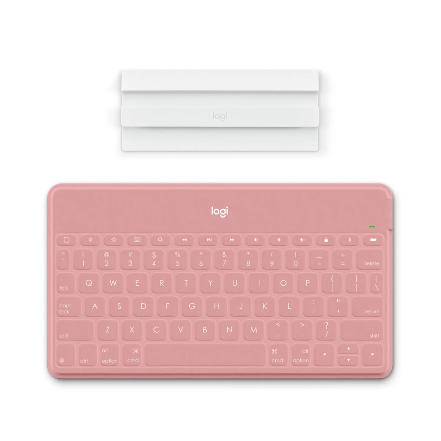 Logitech Keys-To-Go ultra-portable Bluetooth & wireless keyboard /APPLE Device - Pink (920-010059)