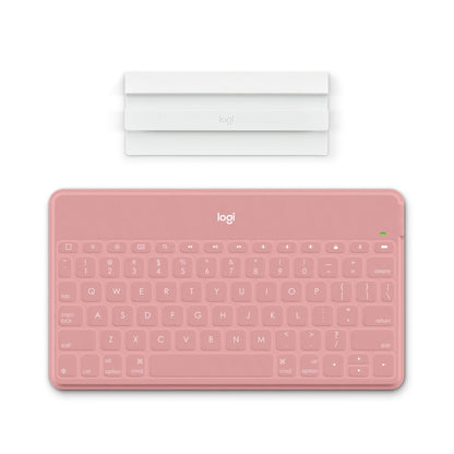 Logitech Keys-To-Go ultra-portable Bluetooth & wireless keyboard /APPLE Device - Pink (920-010059)