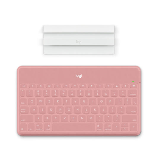 Logitech Keys-To-Go ultra-portable Bluetooth & wireless keyboard /APPLE Device - Pink (920-010059)