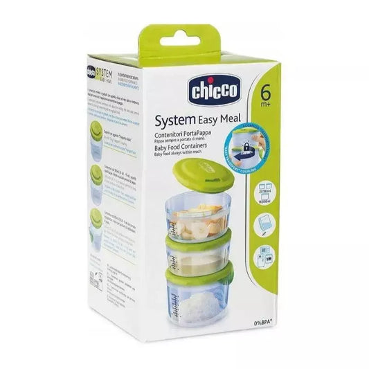 Chicco Baby Food Containers 6m+