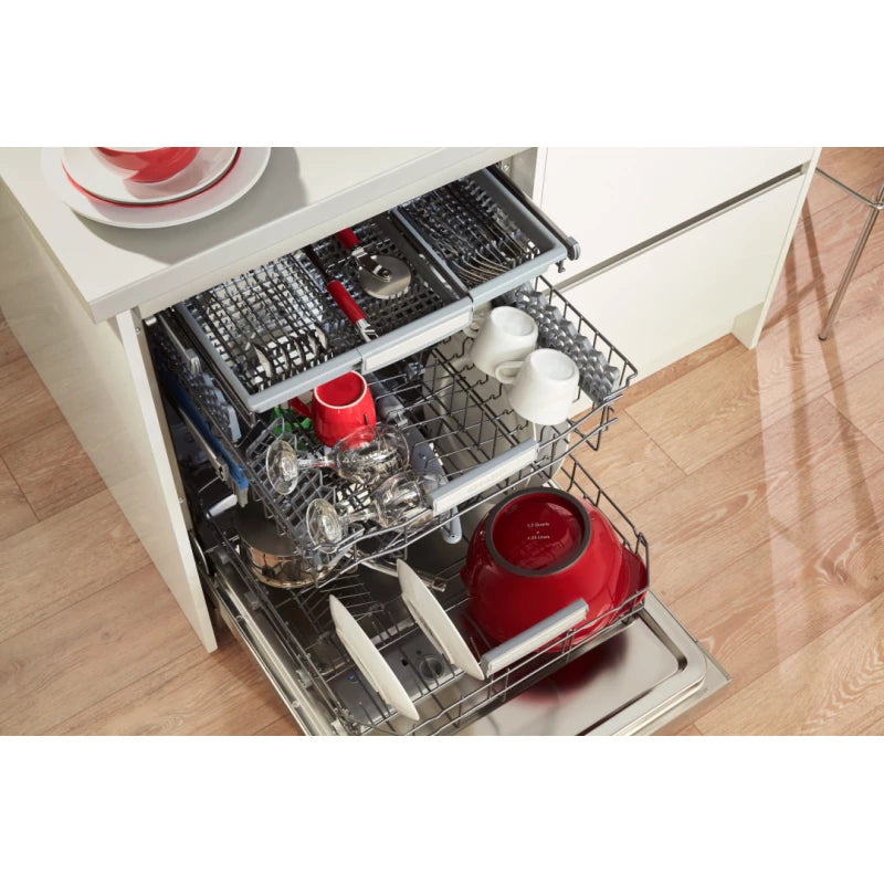 SHARP Dishwasher 14Sets 8 Programs 3 Spray Arms Stainless (QW-V814A-SS3)