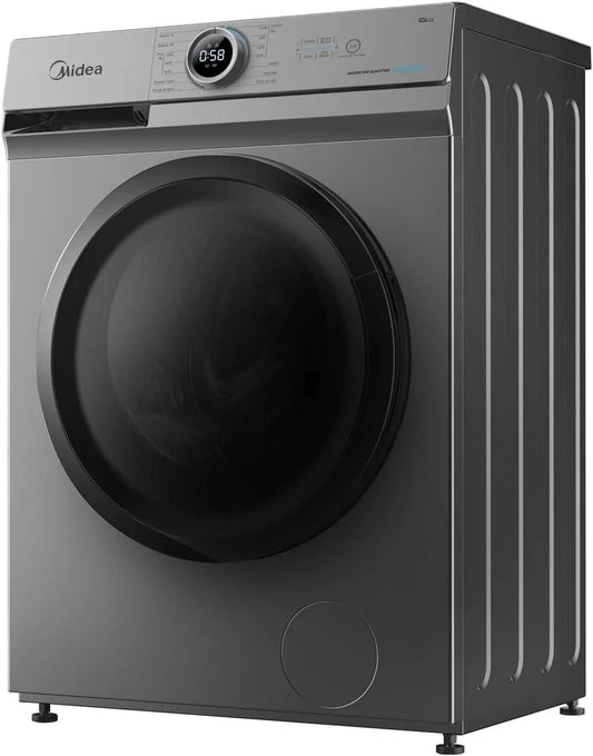 Midea Washing Machine, 8 KG ,1400 rpm - (MF100W80B/TT)