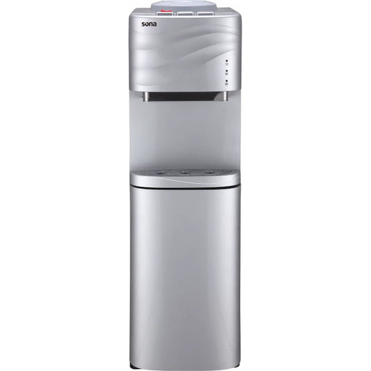 Sona Water Dispenser Stand Silver 3 Taps Child Safety Lock (YL-1631S)