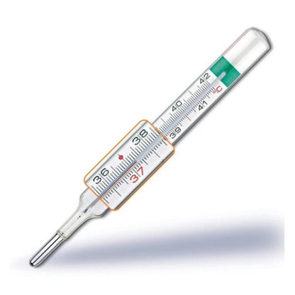 PIC SOLUTION Gallium Thermometer, Accurate Fever Measurement, Mercury-Free, Oral or Rectal Use