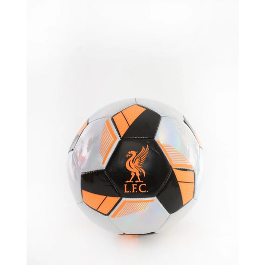 Liverpool LFC Silver Size 5 Football, FC Soccer Ball, Training and Match Play
