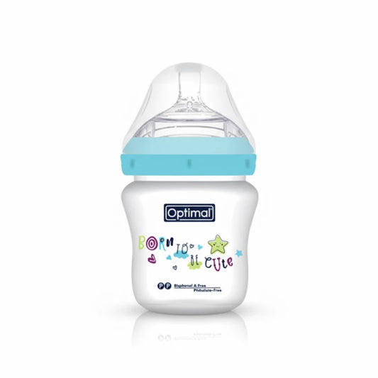 Optimal Mamilla Double Anti Colic Baby Bottle 210ml, Blue, Green, Pink, 0+ Months, BPA Free