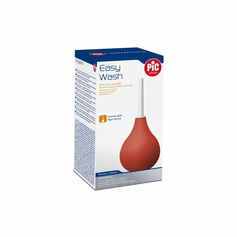 PIC SOLUTION Partage Rectal Enema Bulb with Cannula 143 ml for Colon Cleansing and Rectal Implantation