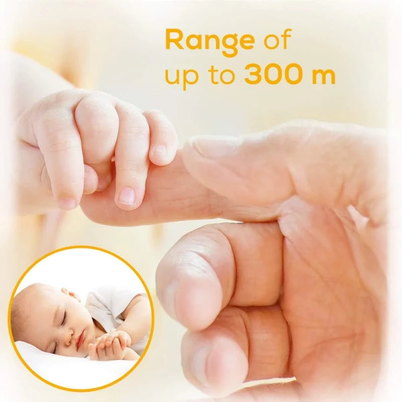 Beurer BY 110 Video Baby Monitor with Camera Wireless Night Vision, Temperature Monitoring