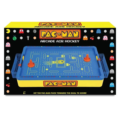 Ambassador Toys Pac-Man Air Hockey Game, Light-Up Surface, Family Fun Ages 6+ Years