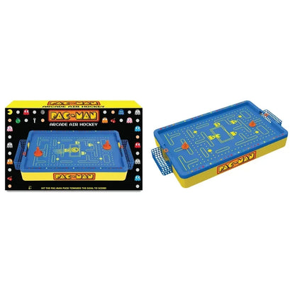 Ambassador Toys Pac-Man Air Hockey Game, Light-Up Surface, Family Fun Ages 6+ Years