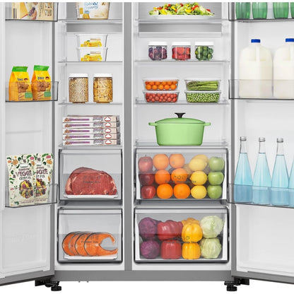 Hisense RS3N668SAI3Hisense Refrigerator Stainless Steel 668L A+ Energy Rated