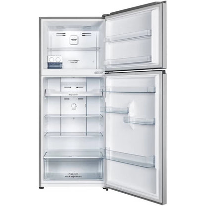 Hisense RT3N545NAI Refrigerator, 418L Top-Mount Freezer, Silver, Multi Air Flow, No Frost, 10-Year Compressor Warranty