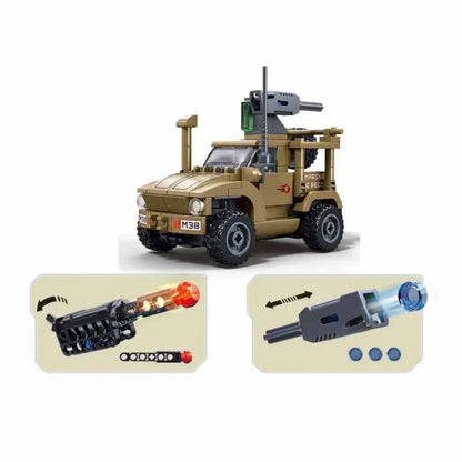 Sluban Army Joint Assault A Building Block Set Military Model 744 Pieces