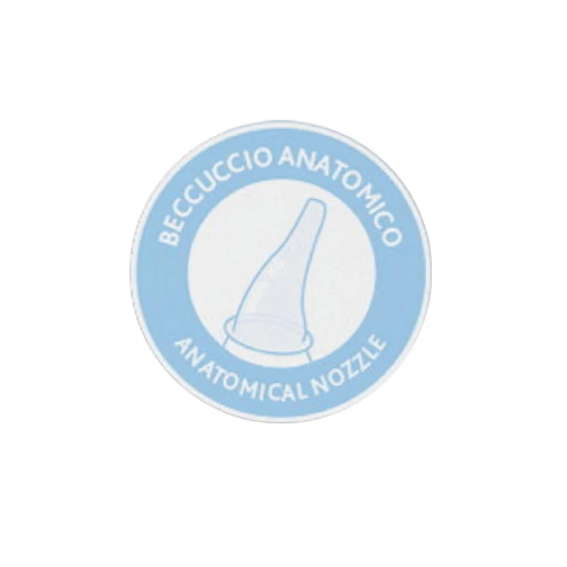 Chicco Physioclean Nasal Aspirator Blue, Gentle Relief for Baby Congestion