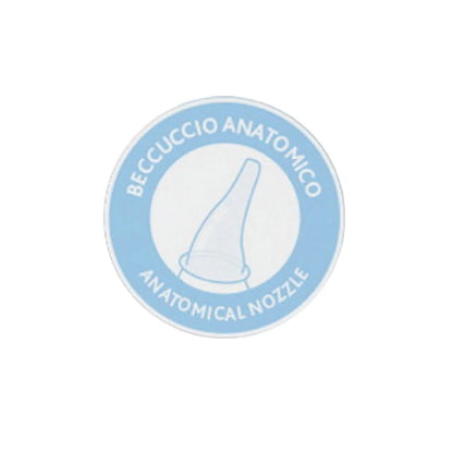 Chicco Physioclean Nasal Aspirator Blue, Gentle Relief for Baby Congestion