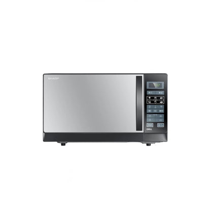 Sharp 25 Litre Black Microwave Oven with Grill Function