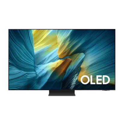 Samsung 65‑inch OLED 4K Smart TV with AI Processor, Ultra HD Resolution, Deep Contrast and Perfect Blacks, HDR Dynamic Range, Dolby Atmos Sound, Object Tracking Audio, Smart Operating System, Wi‑Fi and Bluetooth Connectivity