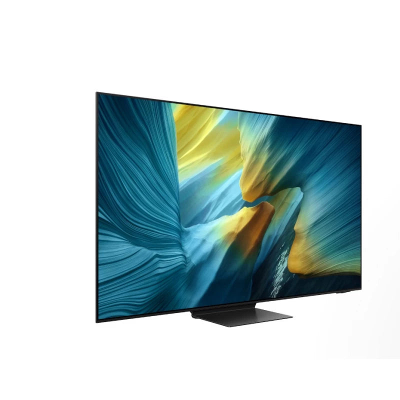 Samsung 65‑inch OLED 4K Smart TV with AI Processor, Ultra HD Resolution, Deep Contrast and Perfect Blacks, HDR Dynamic Range, Dolby Atmos Sound, Object Tracking Audio, Smart Operating System, Wi‑Fi and Bluetooth Connectivity