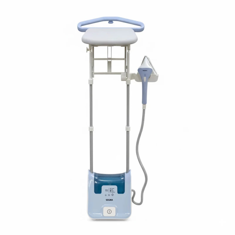 Segma SS7000 Professional Garment Steamer – 2850W,5 Bar Steam Pressure, 40 Seconds Quick Heating, Rotating Ironing Board