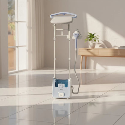 Segma SS7000 Professional Garment Steamer – 2850W,5 Bar Steam Pressure, 40 Seconds Quick Heating, Rotating Ironing Board