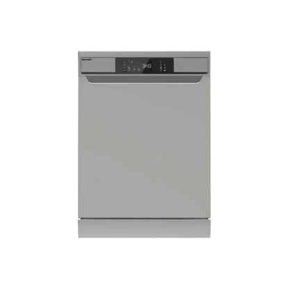 Sharp QW-V615AS-BK3 Dishwasher, 15 Place Settings, Black, Spacious and Practical Design for Efficient Cleaning of Dishes and Kitchenware