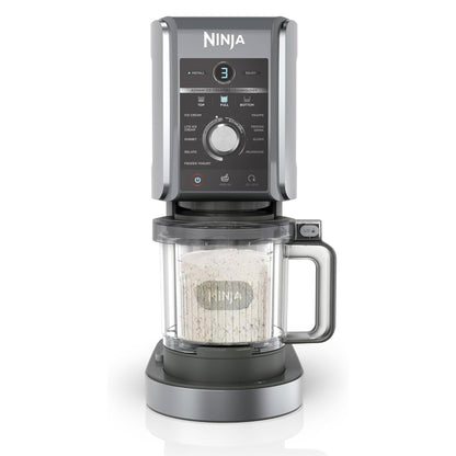 Ninja CREAMi Deluxe Ice Cream Maker & Frozen Dessert Maker with 3 Tubs (NC501UK)
