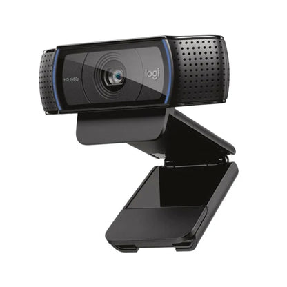 Logitech C920 PRO 1080p Business Webcam Full HD Glass Lens, 78° Field Of View, & HD Auto Light Correction