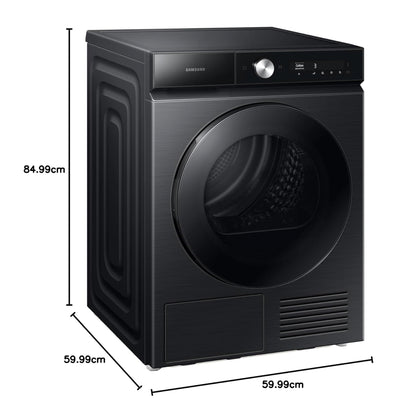 Samsung 9K Bespoke AI Heat Pump Dryer (DV90BB7440GBFH)