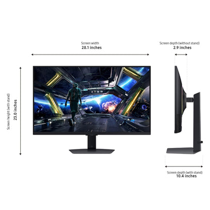 SAMSUNG Odyssey G7 (BG702) SMART 32 4K IPS 144hz 1MS HDR 400 G-Sync Compatible HDMI 2.1 w/ Adjustable Stand & Speakers
