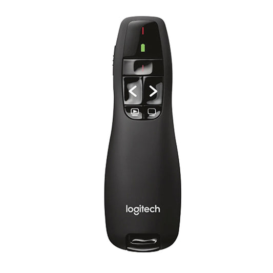 Logitech Wireless Presenter R400 Wireless Presentation Remote Clicker with Laser Pointer (910-001356)