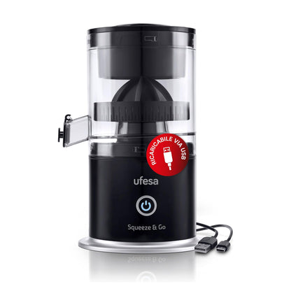 Ufesa Squeeze & Go Citrus Juicer Electric with USB-C